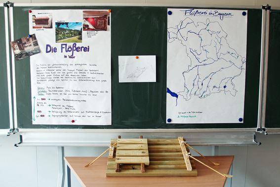 Die Projektarbeit: Thema Flößerei