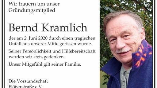 Bernd Kramlich verunglückt 2020