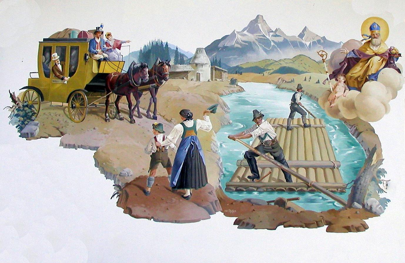 G‘schichten und G‘schichtlich’s entlang der Isar erzählen Mitglieder des Vereins Flößerstraße e.V. am Donnerstag, 10. September, im Gemeindesaal der Geretsrieder Petruskirche.